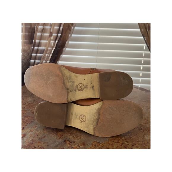 Michael Kors Stockard Leather Riding Boots - Picture 7 of 9